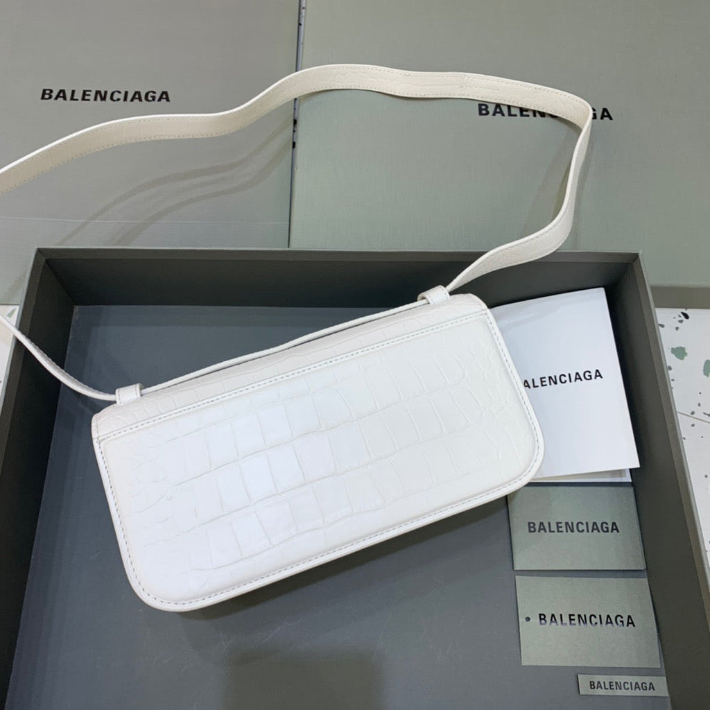 Gossip Small Shoulder Bag White, For Women,  Bags 9.1in/23cm