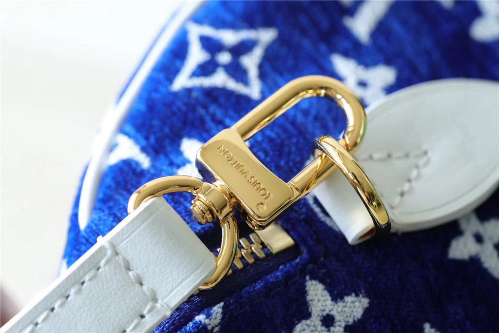 Louis Vuitton Speedy Bandouliere 20 PM Monogram Blue For Women,  Shoulder And Crossbody Bags 20.5cm/8.1in Louis Vuitton M20751