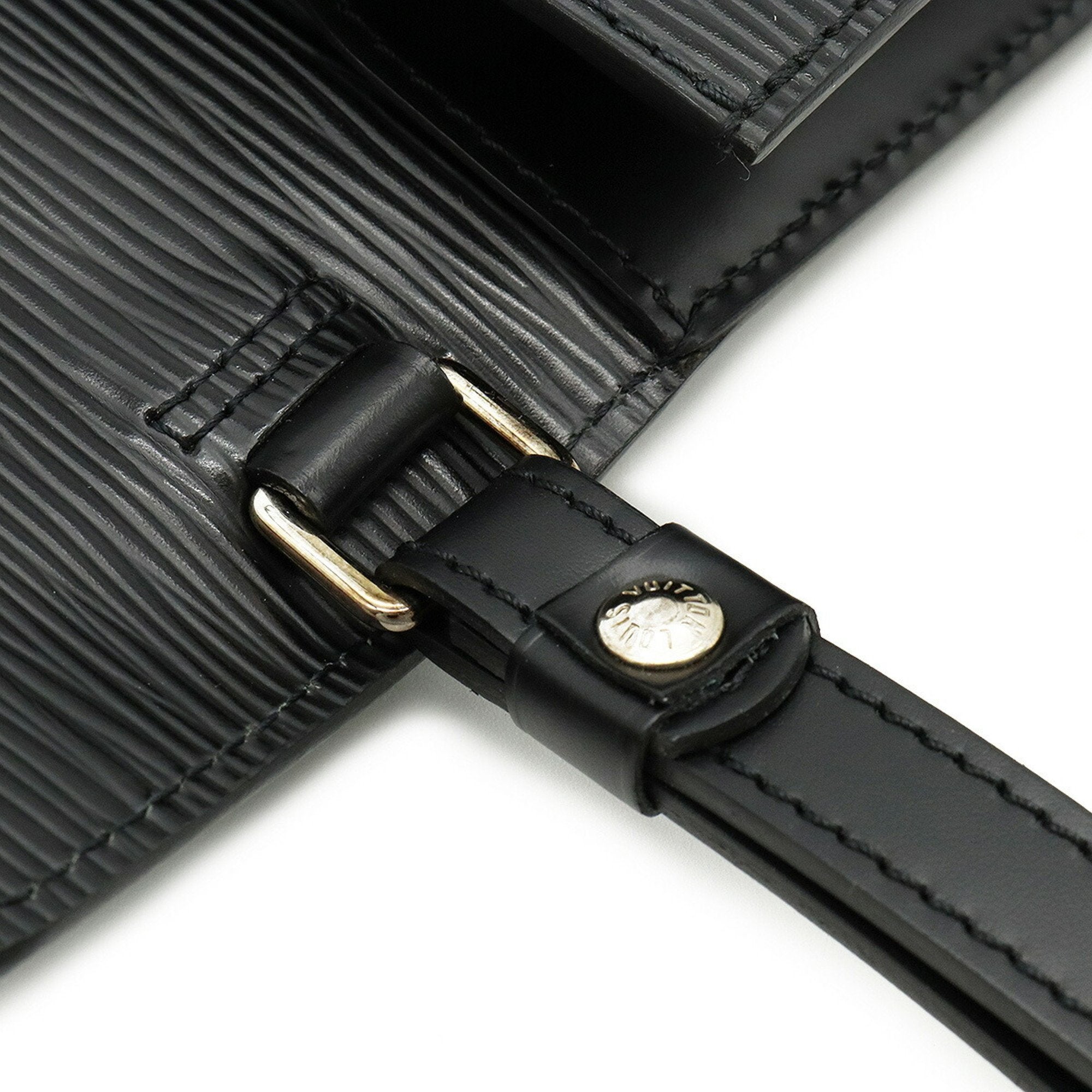 Louis Vuitton Sellier Drangonne  Leather Clutch Bag