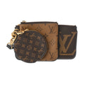 Louis Vuitton Trio  Canvas Clutch Bag
