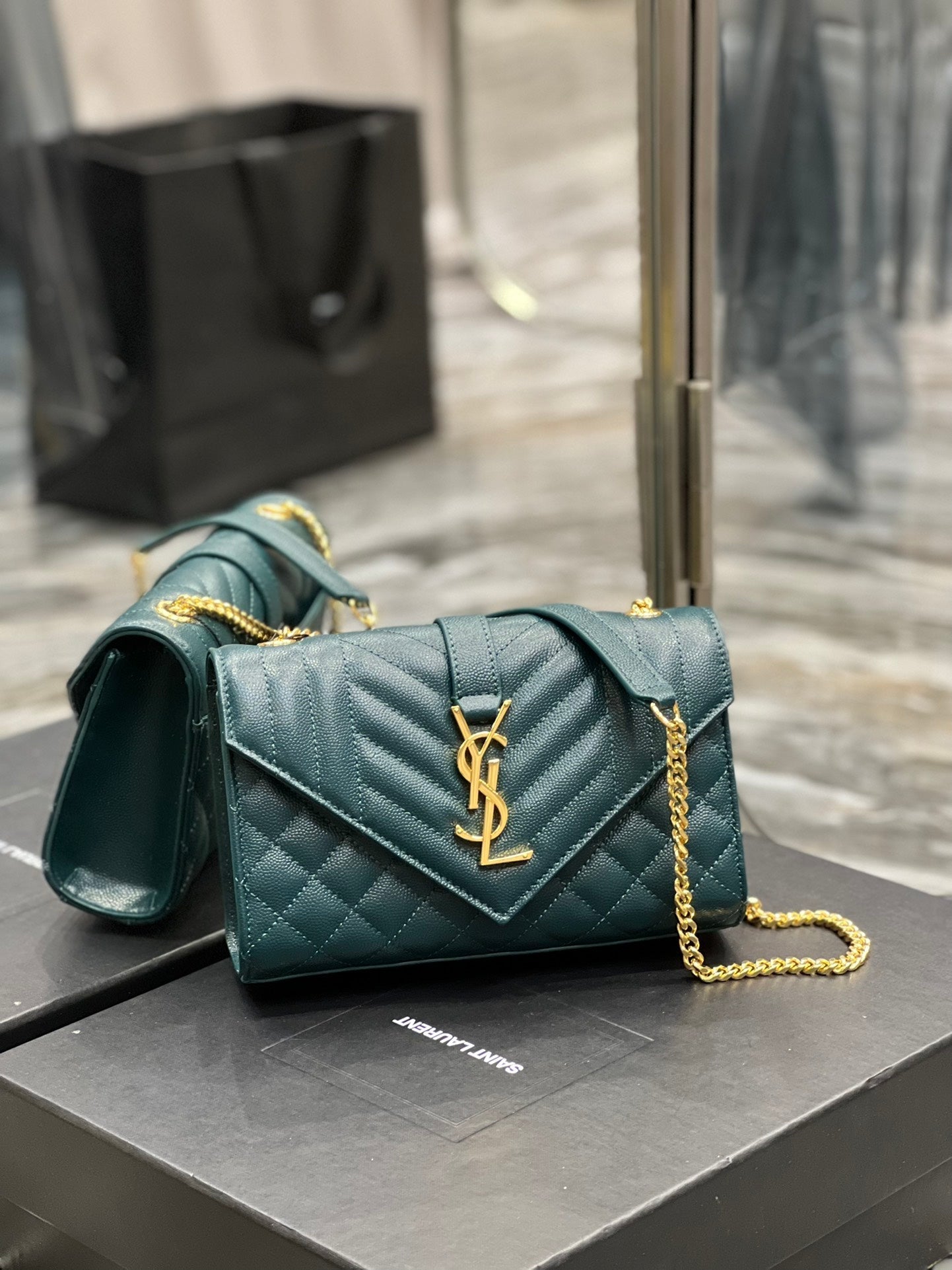 YSSL Small Bag In Mix Matelasse For Women 8in/21cm YSL