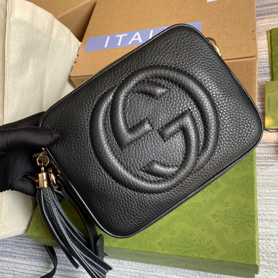 Gucci 308364 cross body bags 22CM black Free shipping