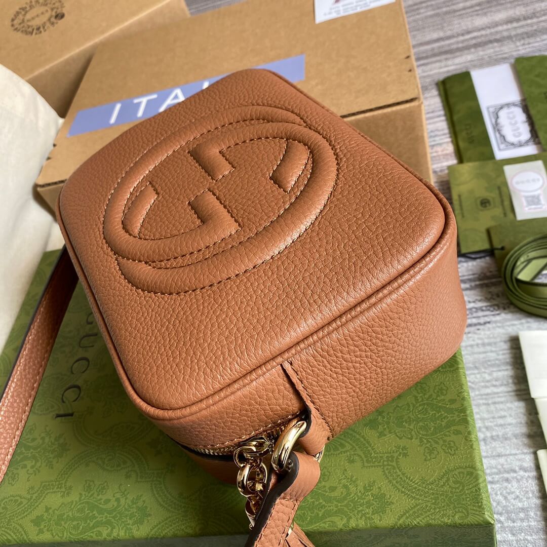 Gucci 308364 cross body bags 22CM brown Free shipping