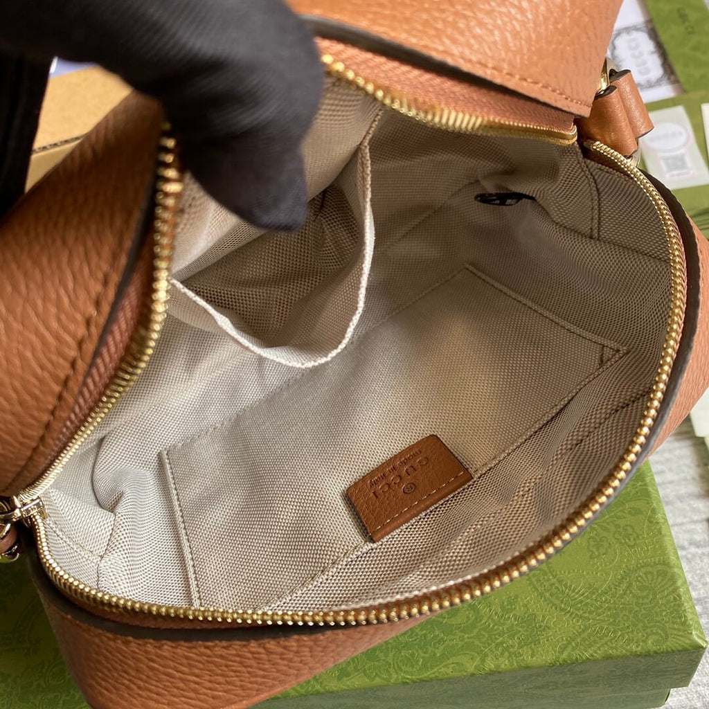 Gucci 308364 cross body bags 22CM brown Free shipping