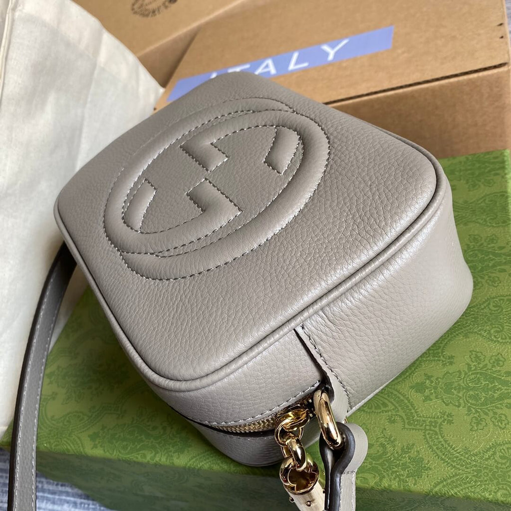 Gucci 308364 cross body bags 22CM grey Free shipping