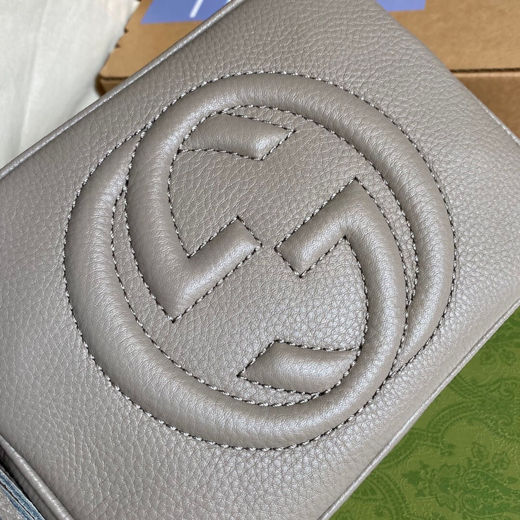 Gucci 308364 cross body bags 22CM grey Free shipping