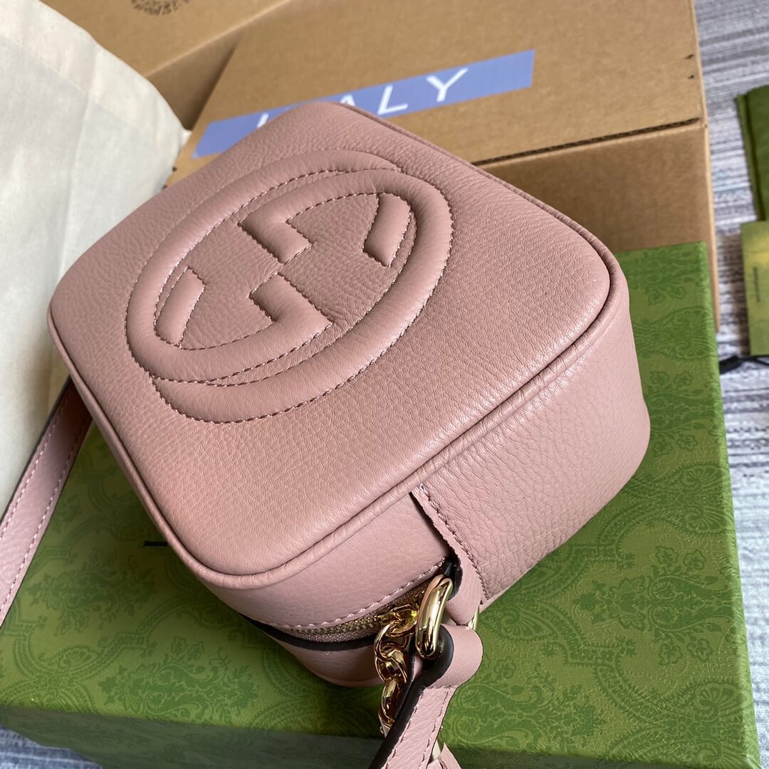 Gucci 308364 cross body bags 22CM Nude Pink Free shipping