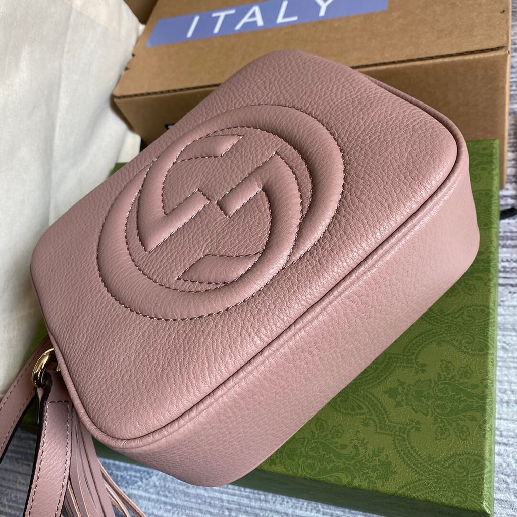 Gucci 308364 cross body bags 22CM Nude Pink Free shipping