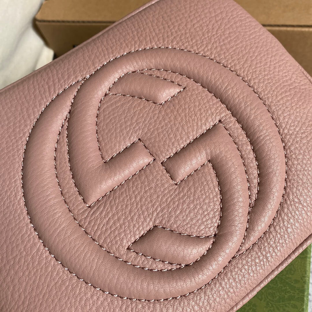 Gucci 308364 cross body bags 22CM Nude Pink Free shipping