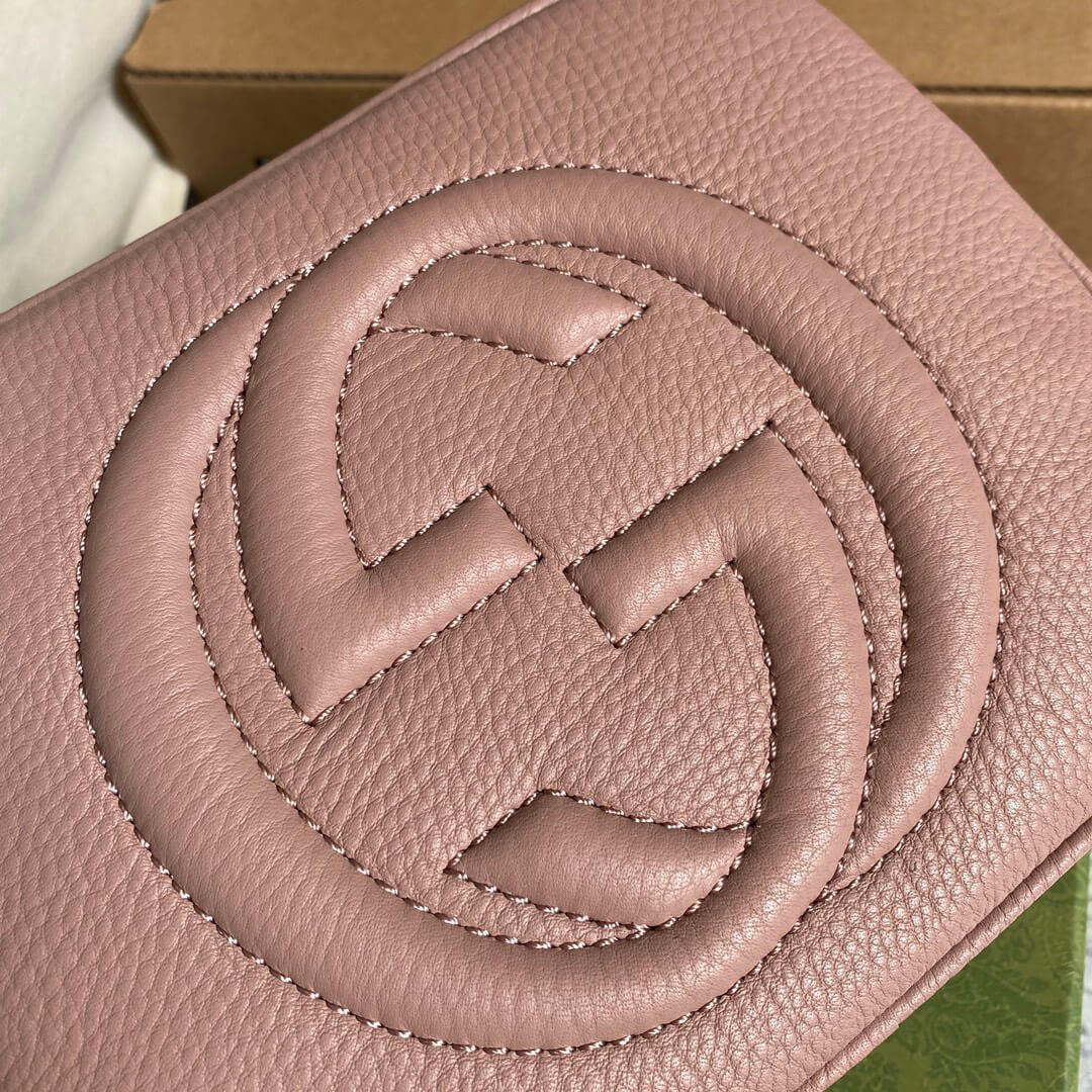 Gucci 308364 cross body bags 22CM Nude Pink Free shipping