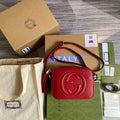 Gucci 308364 cross body bags 22CM red Free shipping