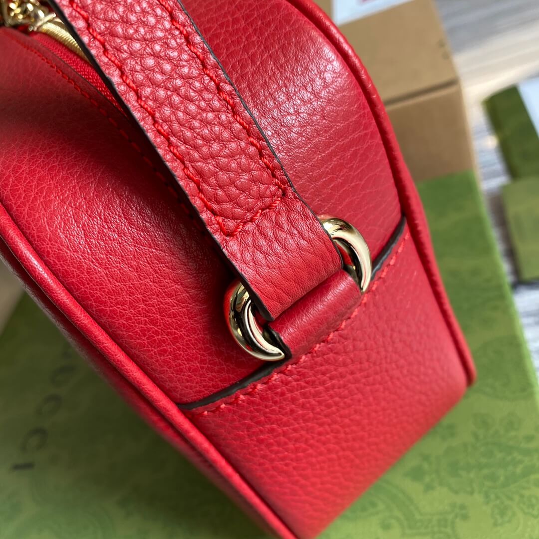 Gucci 308364 cross body bags 22CM red Free shipping