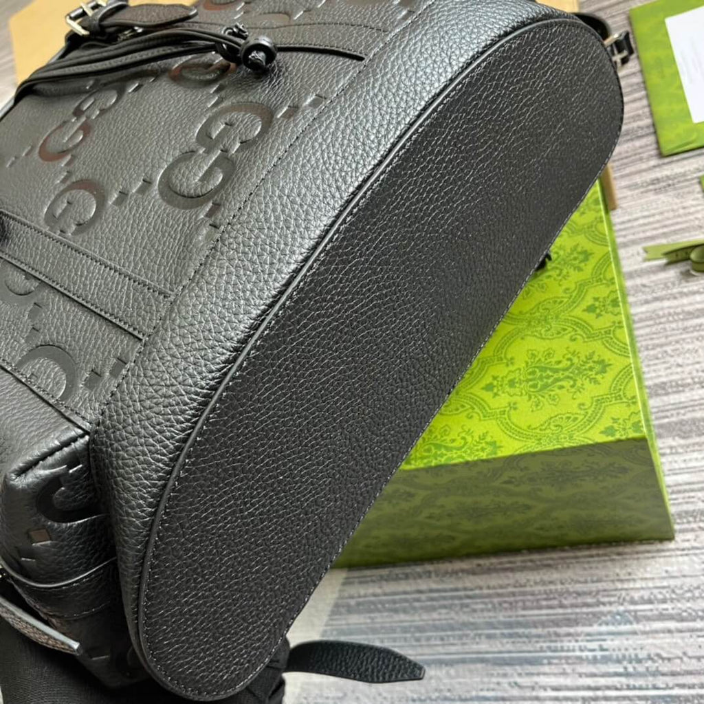 Gucci 625770 backpack 34cm black COWHIDE/ REAL LEATHER