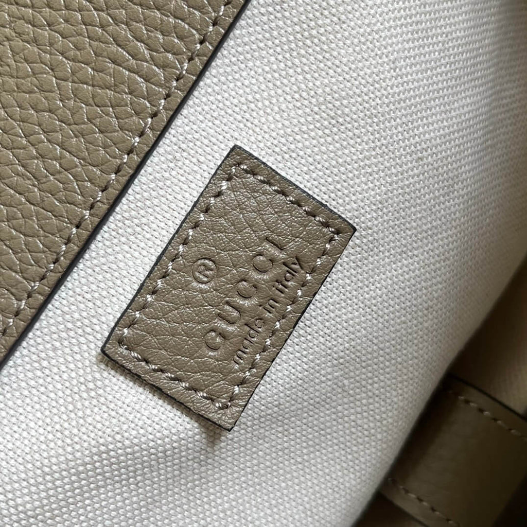 Gucci 625770 backpack 34cm taupe COWHIDE/ REAL LEATHER
