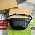 Gucci 645093 fanny pack 28cm black/COWHIDE/ REAL LEATHER