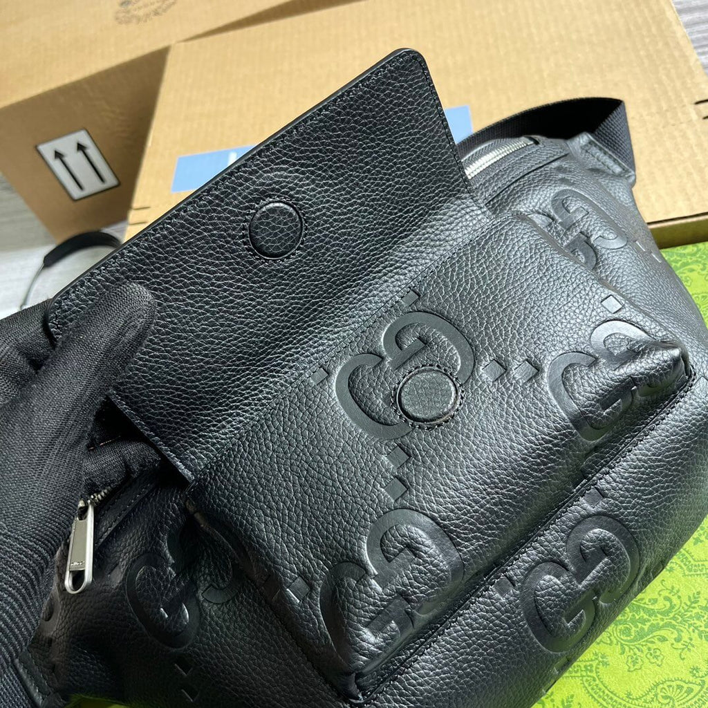 Gucci 645093 fanny pack 28cm black/COWHIDE/ REAL LEATHER