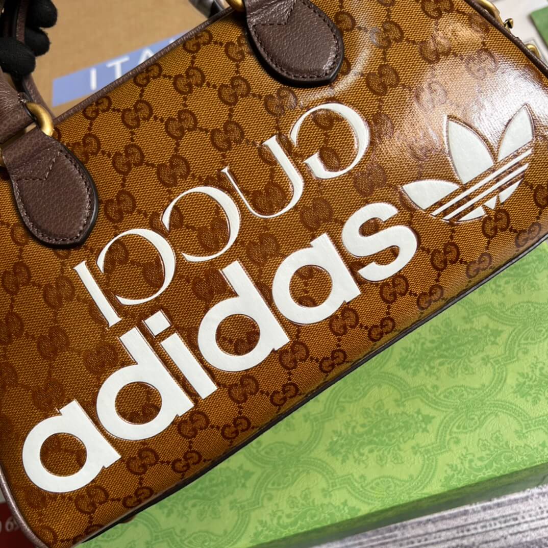 Gucci 702397 shoulder bag Handbag brown adidas x GC