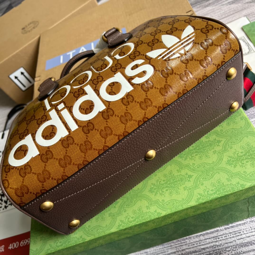 Gucci 702397 shoulder bag Handbag brown adidas x GC