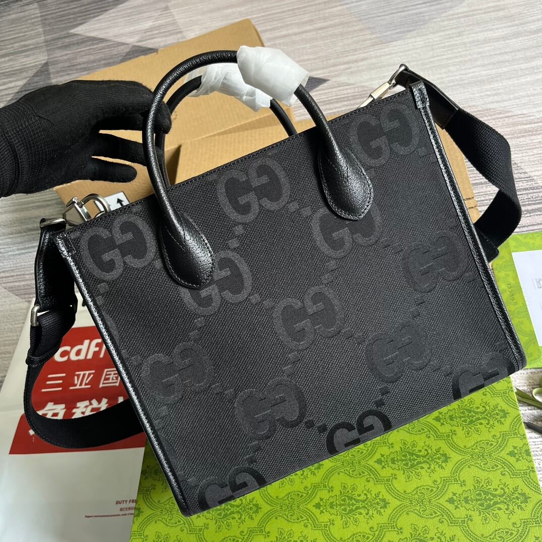 Gucci 703974 Aria Tote bag Handbag 31CM black Free shipping