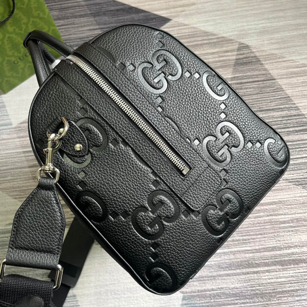 Gucci 725282 Travel bag Handbag 45cm black Canvas