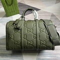 Gucci 725282 Travel bag Handbag 45cm green