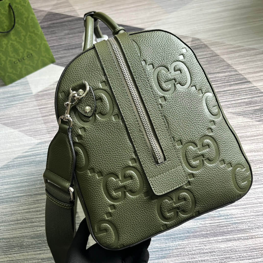 Gucci 725282 Travel bag Handbag 45cm green