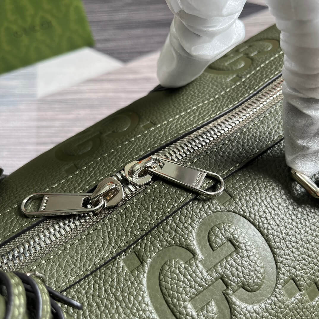 Gucci 725282 Travel bag Handbag 45cm green