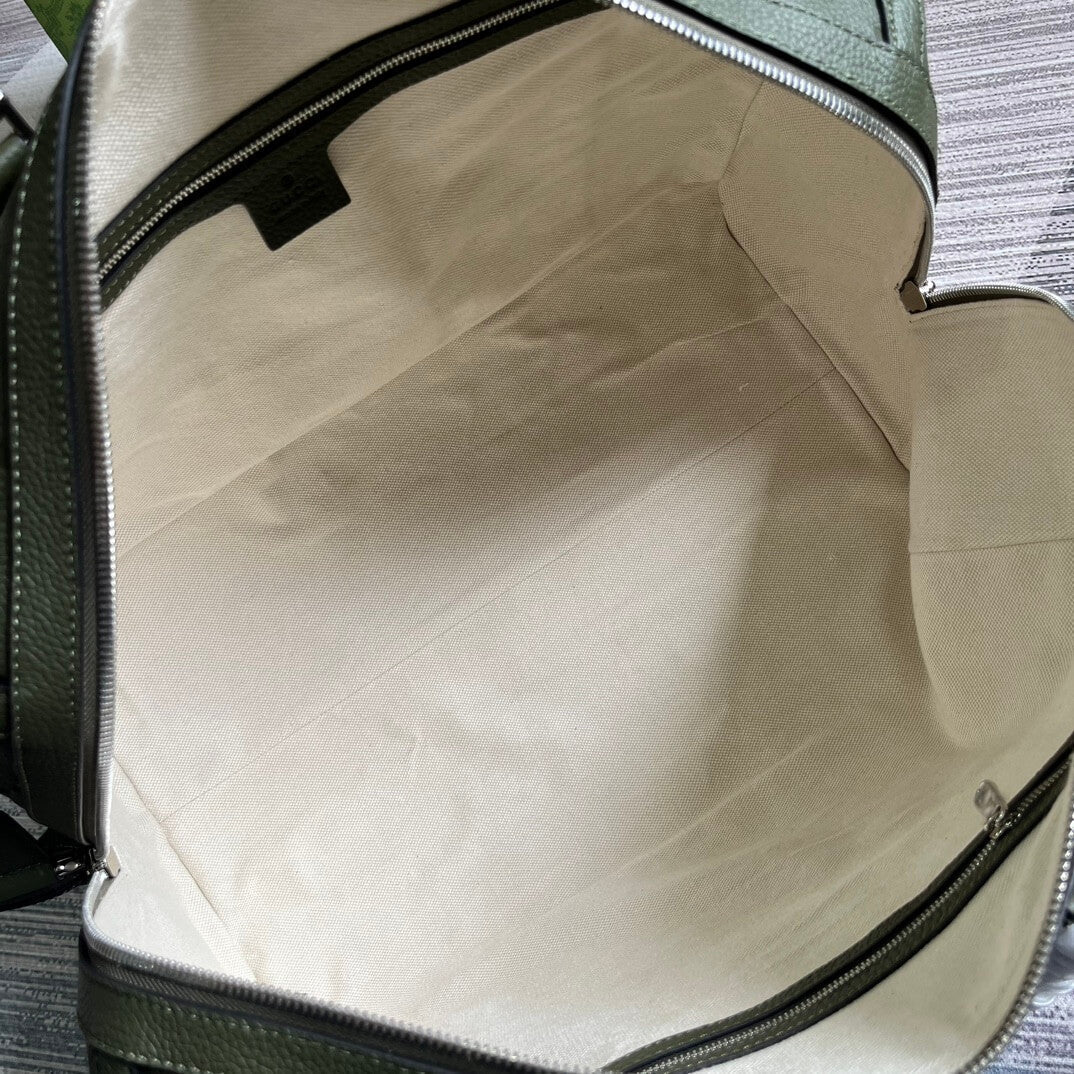 Gucci 725282 Travel bag Handbag 45cm green