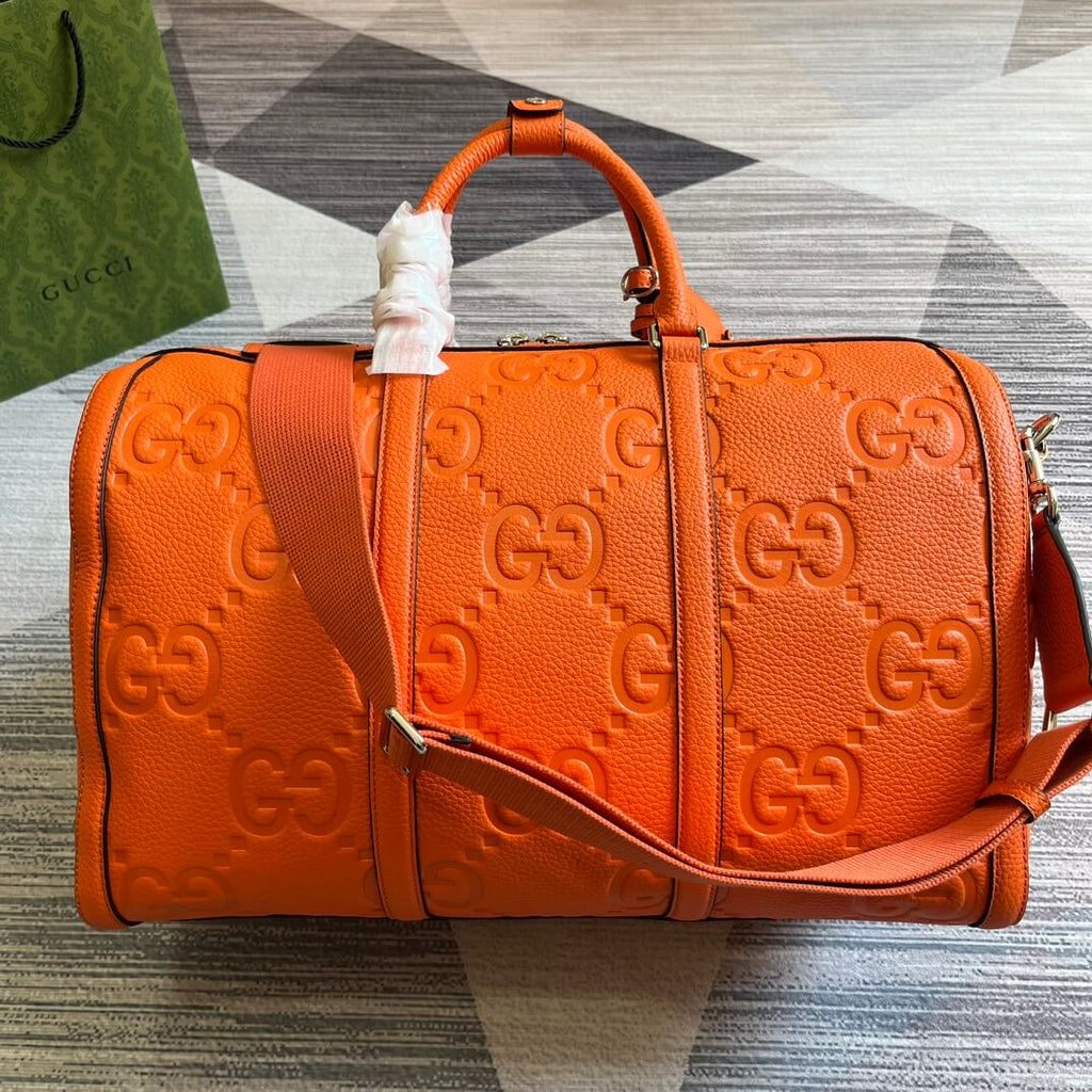 Gucci 725282 Travel bag Handbag 45cm orange