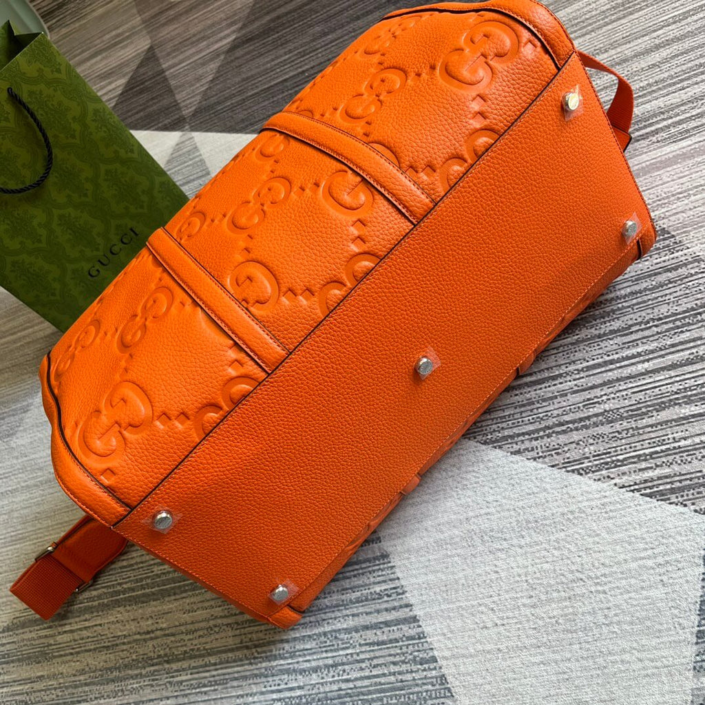 Gucci 725282 Travel bag Handbag 45cm orange