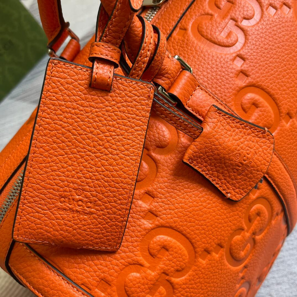 Gucci 725282 Travel bag Handbag 45cm orange
