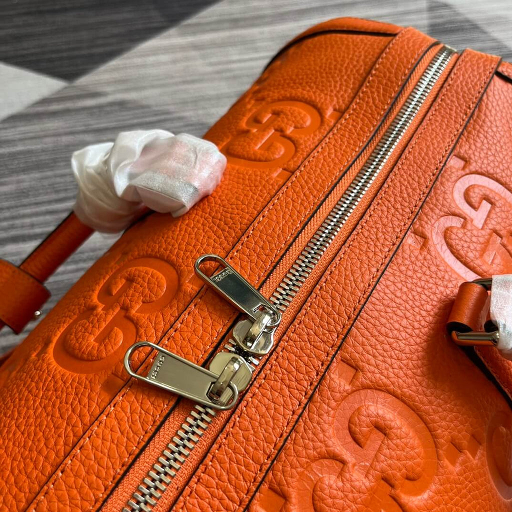 Gucci 725282 Travel bag Handbag 45cm orange