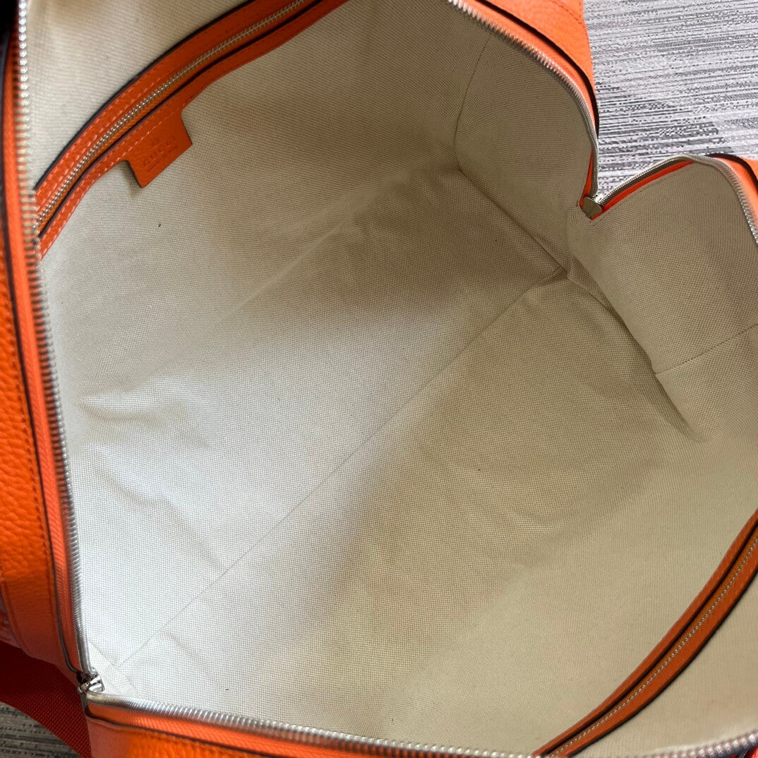 Gucci 725282 Travel bag Handbag 45cm orange