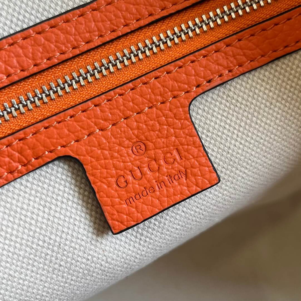 Gucci 725282 Travel bag Handbag 45cm orange