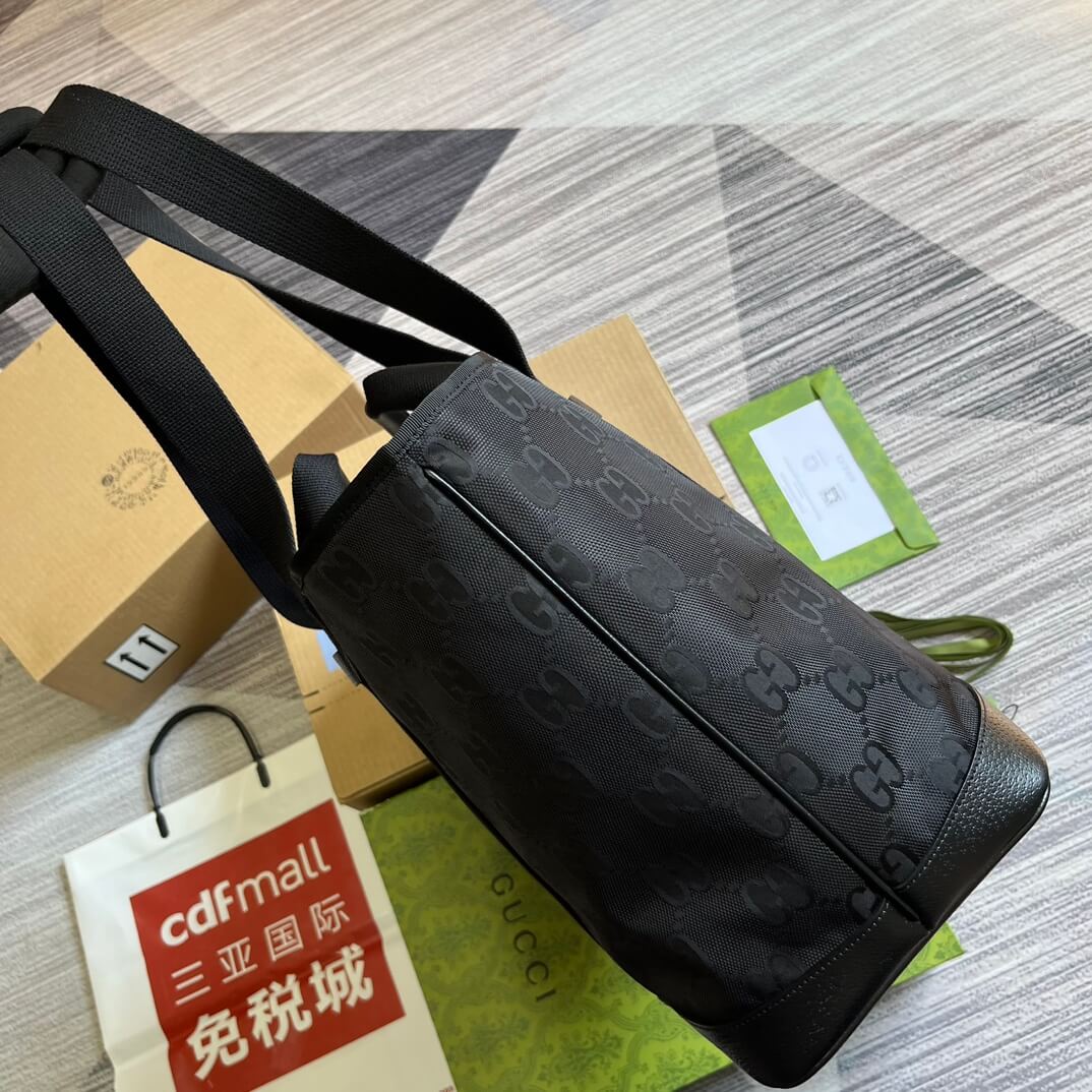 Gucci746037 Off The Grid Handbag 39cm black Nylon Canvas