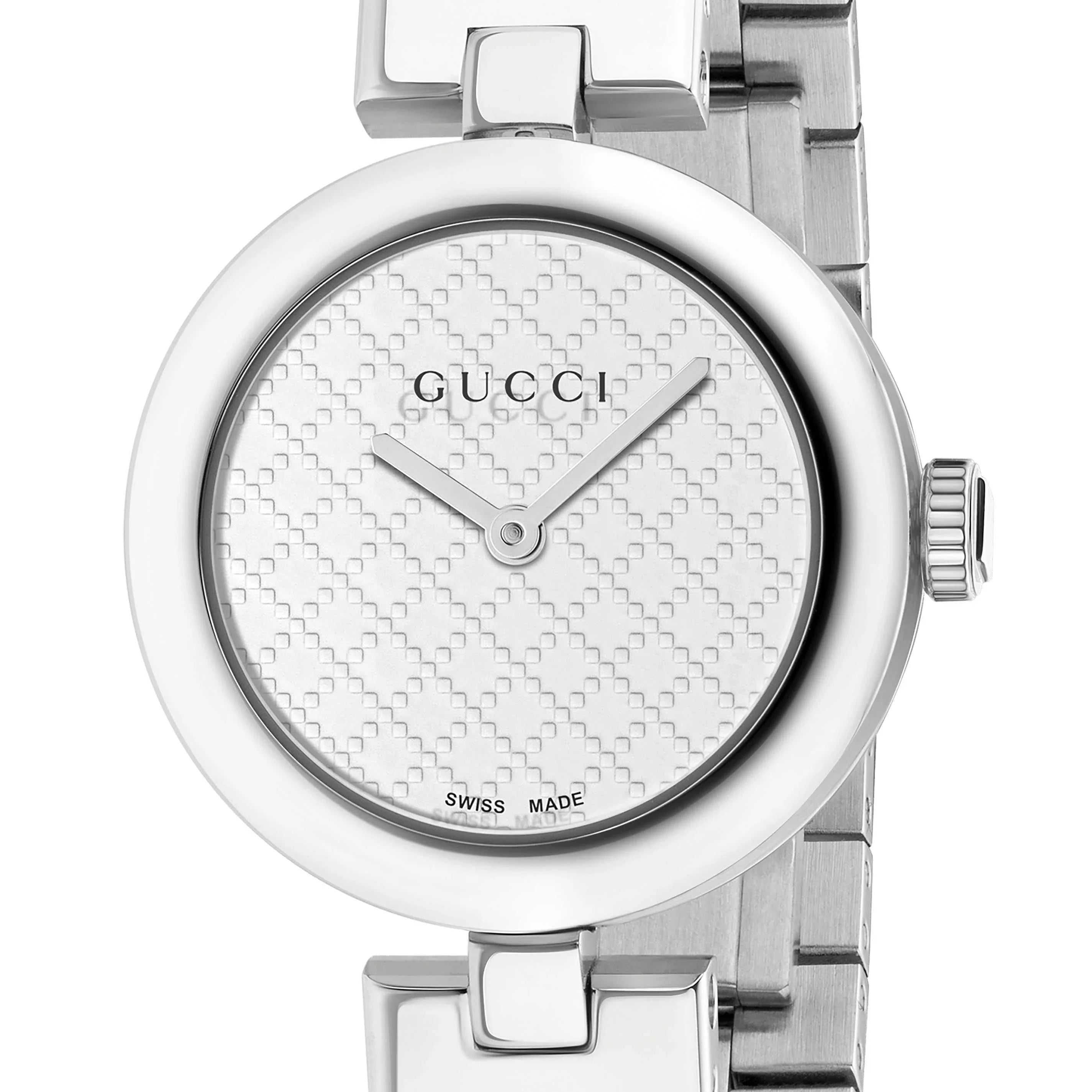 Gucci Diam'ssima Medium Stainless Steel Ladies Watch
