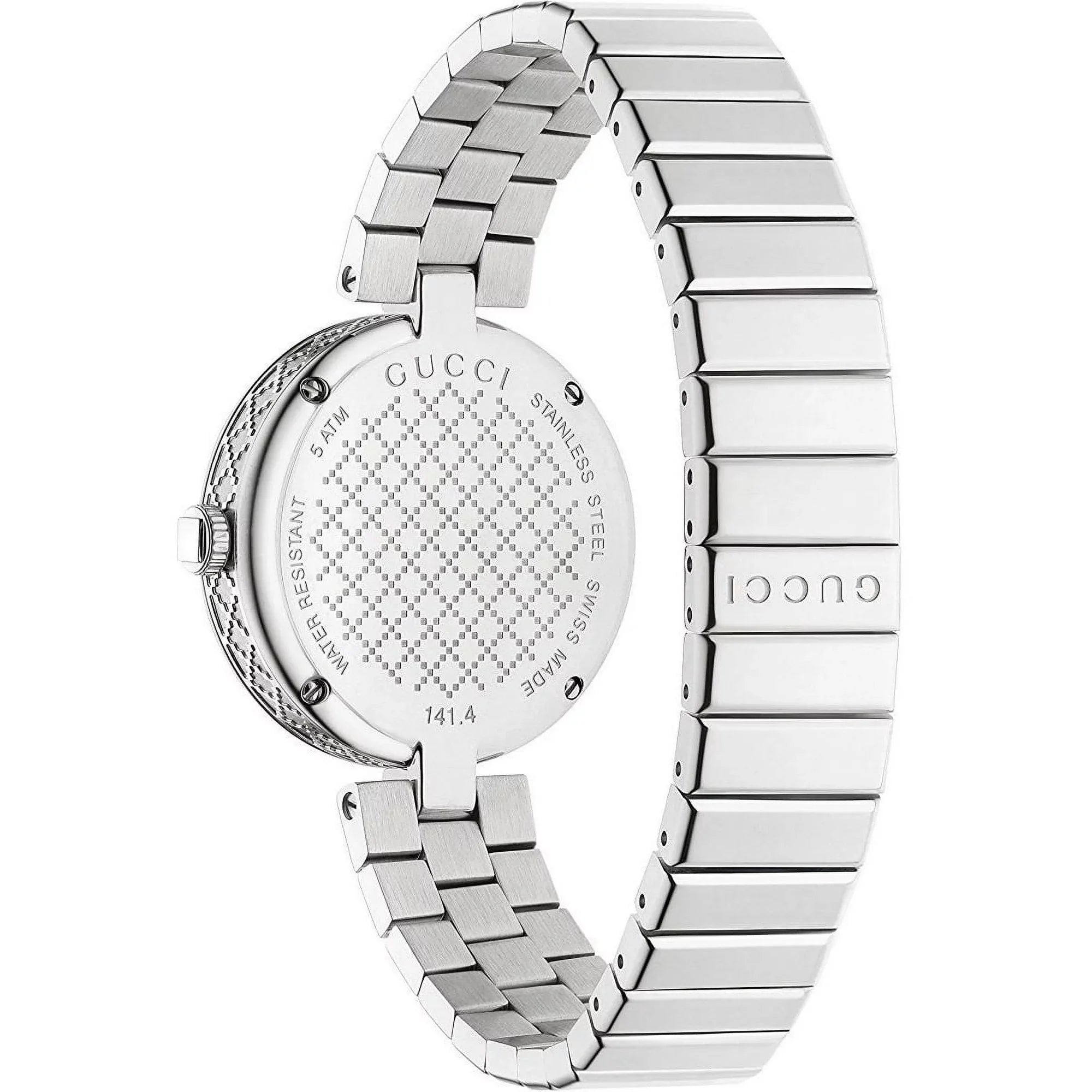 Gucci Diam'ssima Medium Stainless Steel Ladies Watch