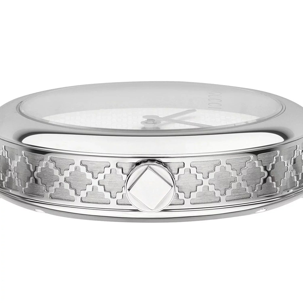 Gucci Diam'ssima Medium Stainless Steel Ladies Watch