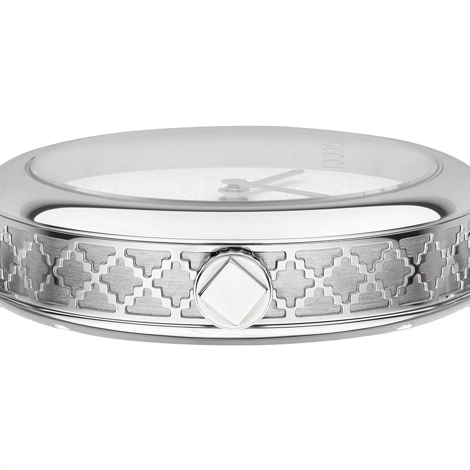 Gucci Diam'ssima Medium Stainless Steel Ladies Watch