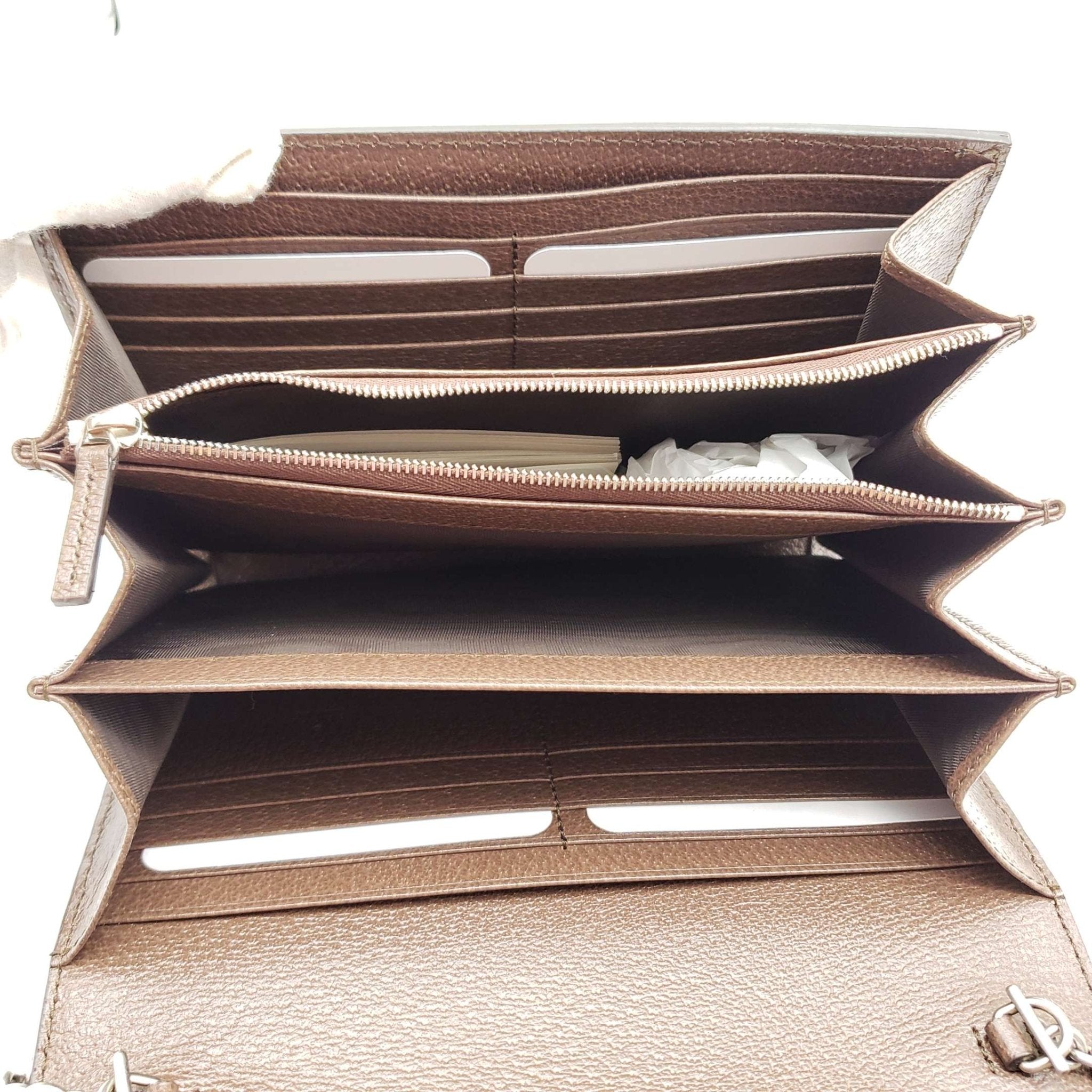 Gucci Dioronysus Jumbo Gucci Wallet on Chain Crossbody Bag