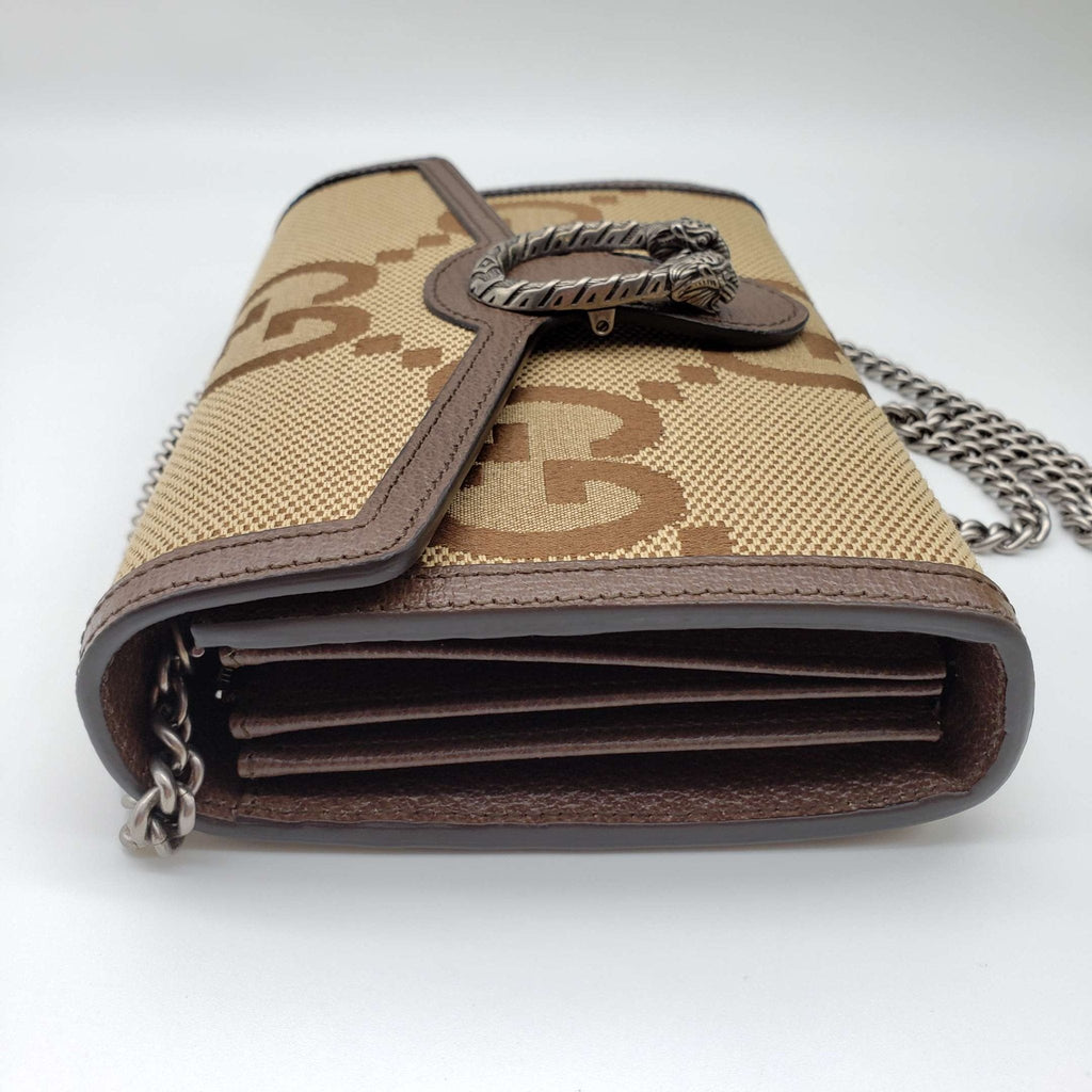 Gucci Dioronysus Jumbo Gucci Wallet on Chain Crossbody Bag