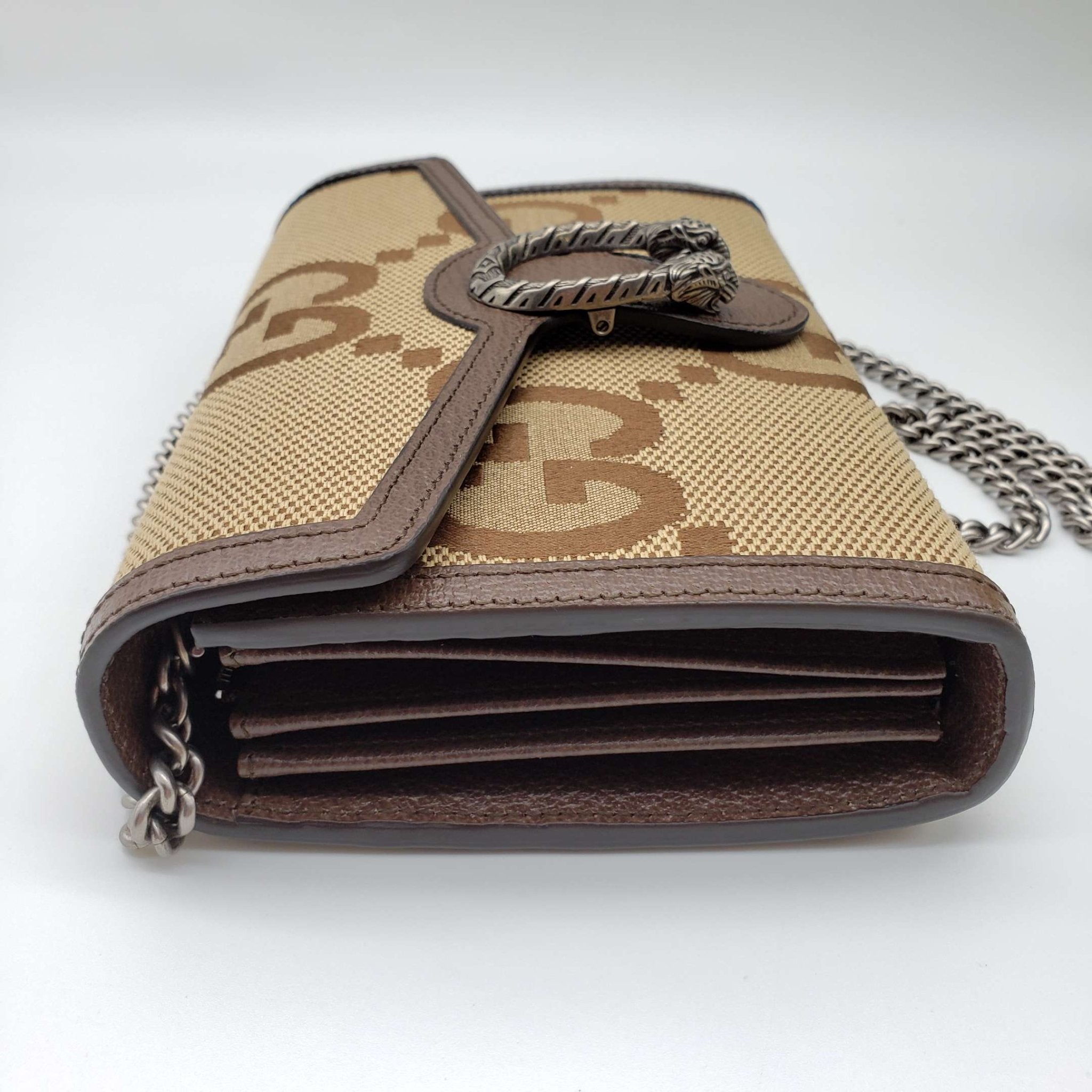 Gucci Dioronysus Jumbo Gucci Wallet on Chain Crossbody Bag