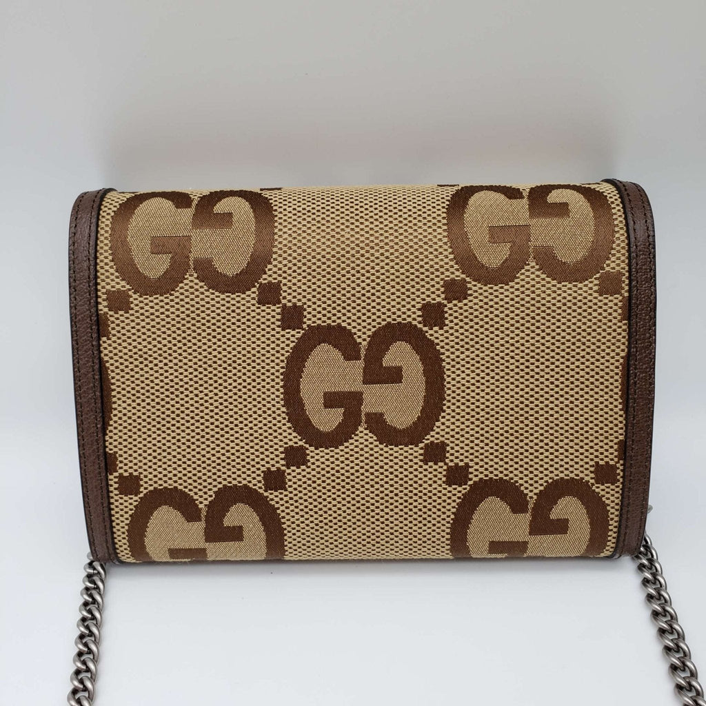 Gucci Dioronysus Jumbo Gucci Wallet on Chain Crossbody Bag