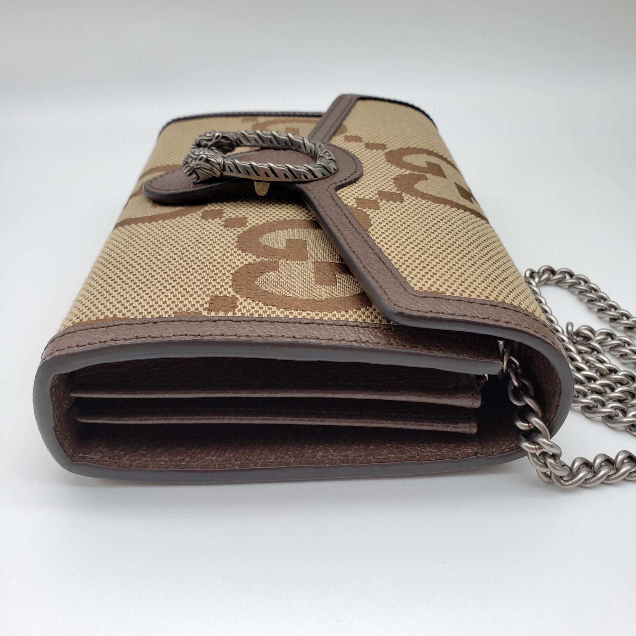 Gucci Dioronysus Jumbo Gucci Wallet on Chain Crossbody Bag