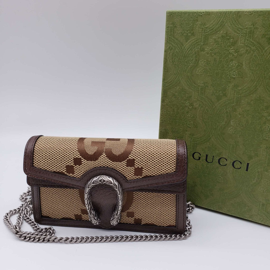 Gucci Gucci Dioronysus Supermini Wallet on Chain Crossbody Bag