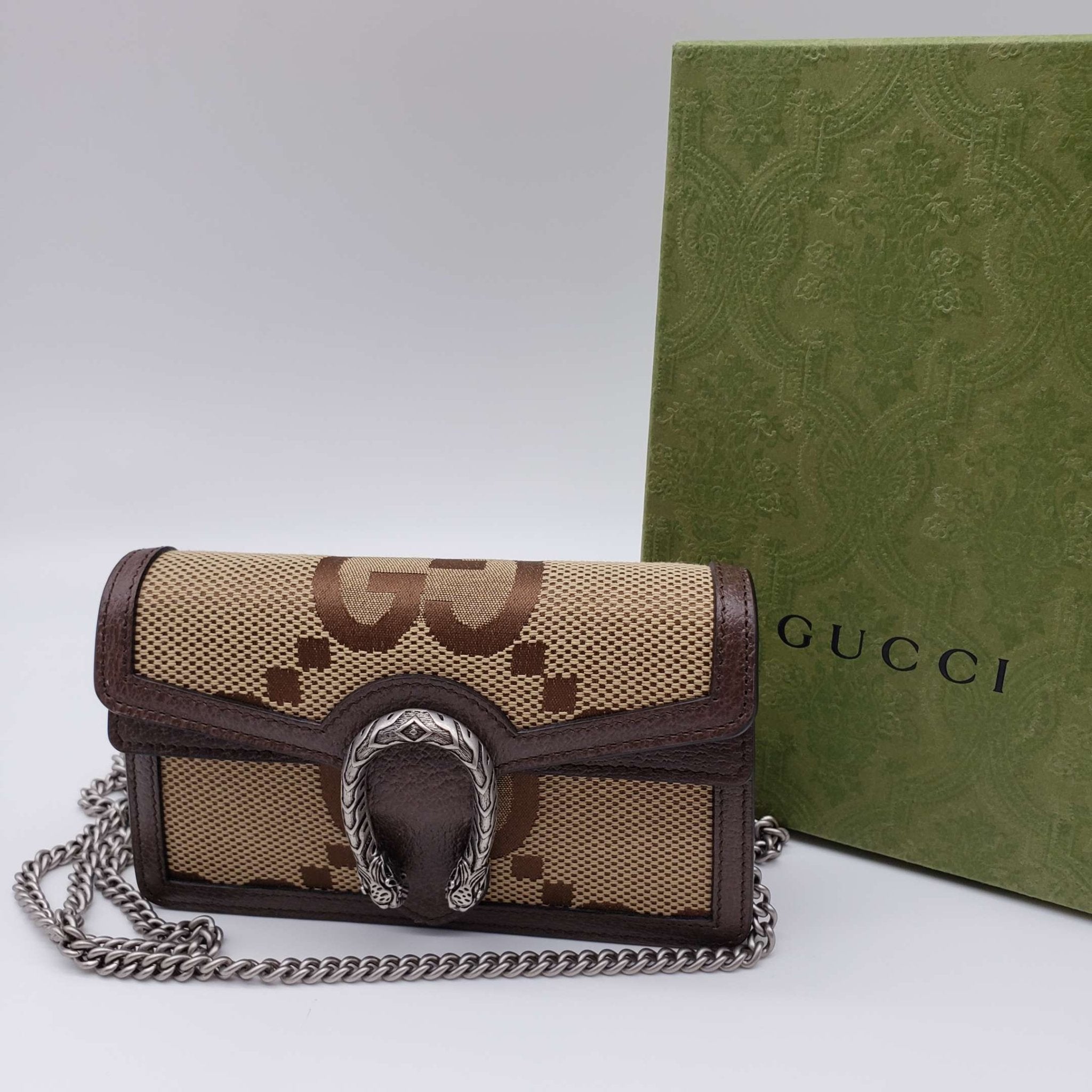Gucci Gucci Dioronysus Supermini Wallet on Chain Crossbody Bag