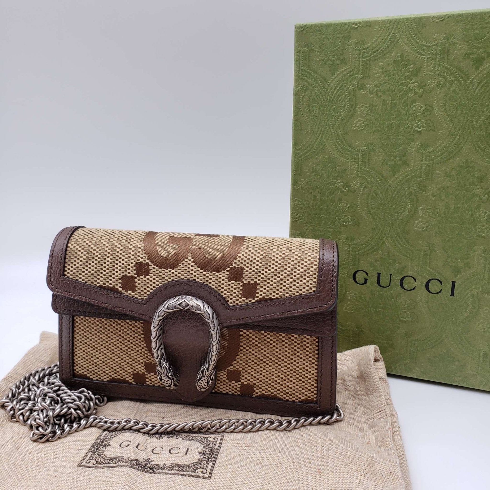 Gucci Gucci Dioronysus Supermini Wallet on Chain Crossbody Bag
