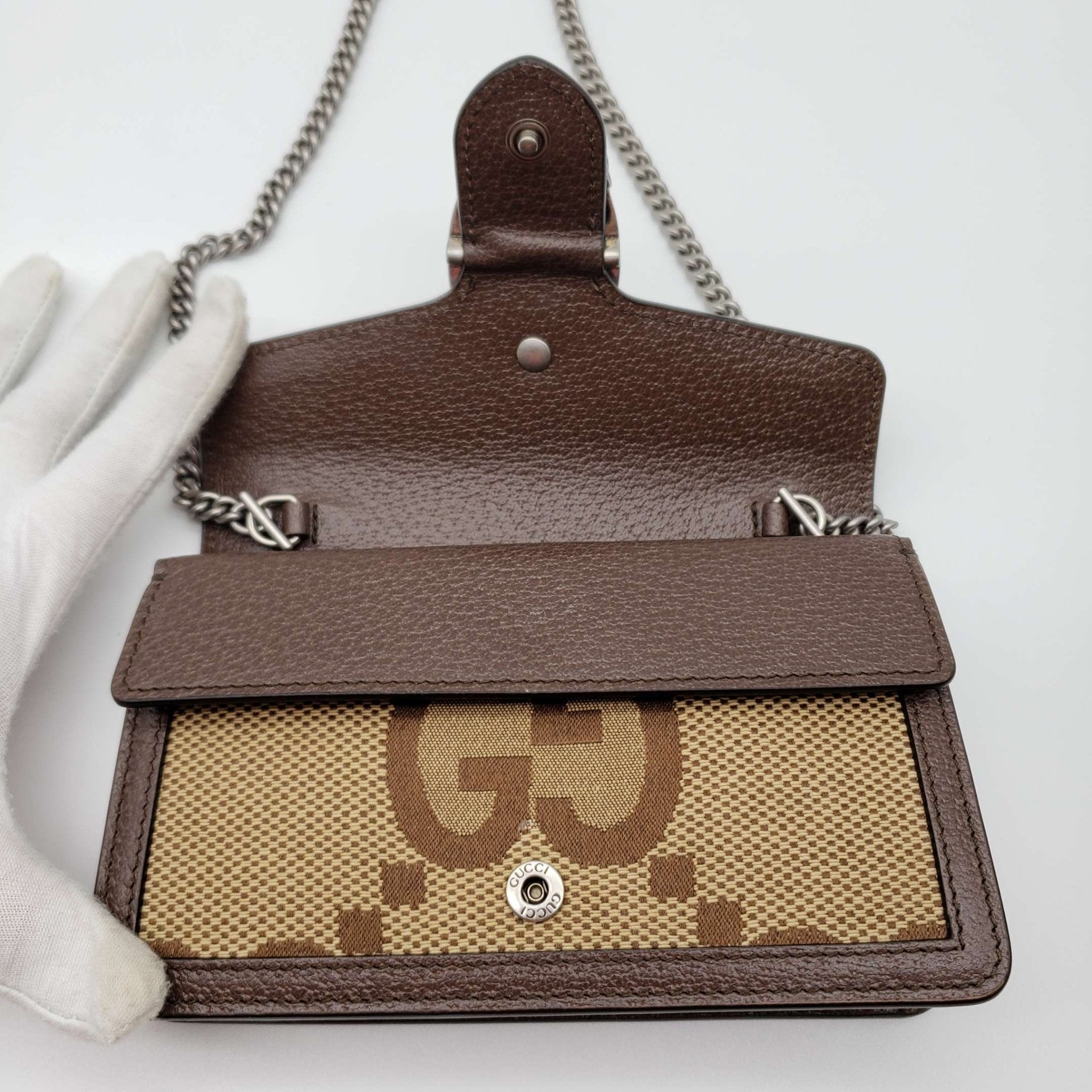 Gucci Gucci Dioronysus Supermini Wallet on Chain Crossbody Bag