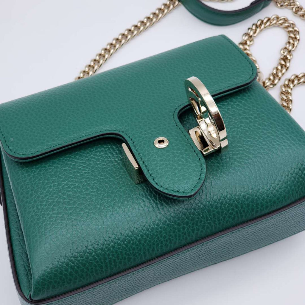 Gucci Gucci Interlocking Green Crossbody and Shoulder Bag
