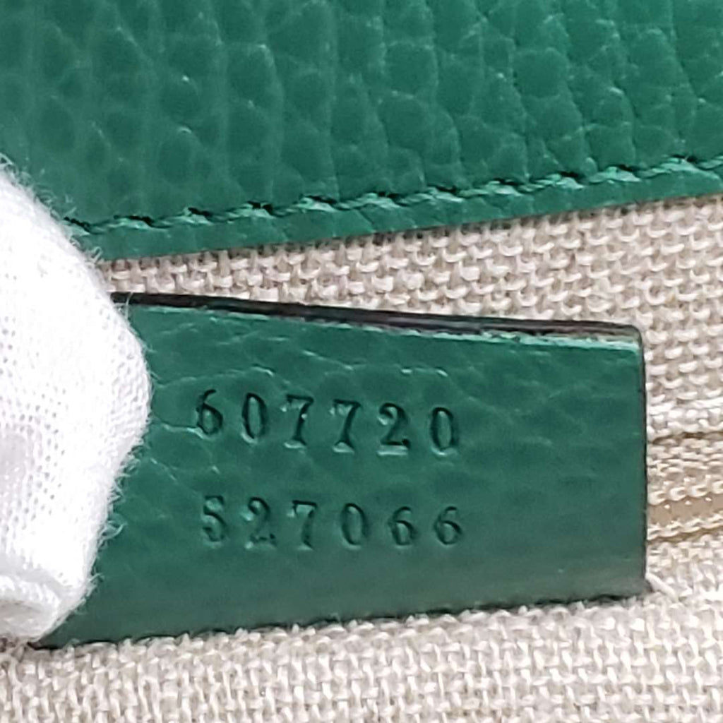 Gucci Gucci Interlocking Green Crossbody and Shoulder Bag
